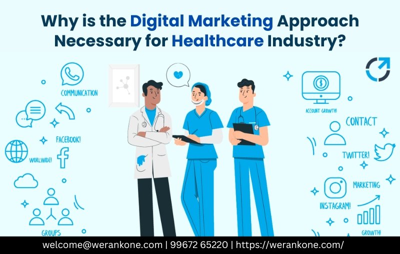 Why is the Digital Marketing Approach Necessary for Healthcare Industry?
